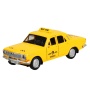 Машина металл "газ-2401 волга такси" 12см, открыв.двери, инерц., желтый Технопарк 2401-12TAX-YE